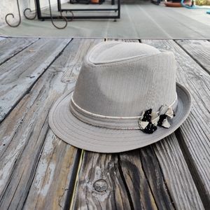 Cute Ladies' Trilby Hat with Bow
